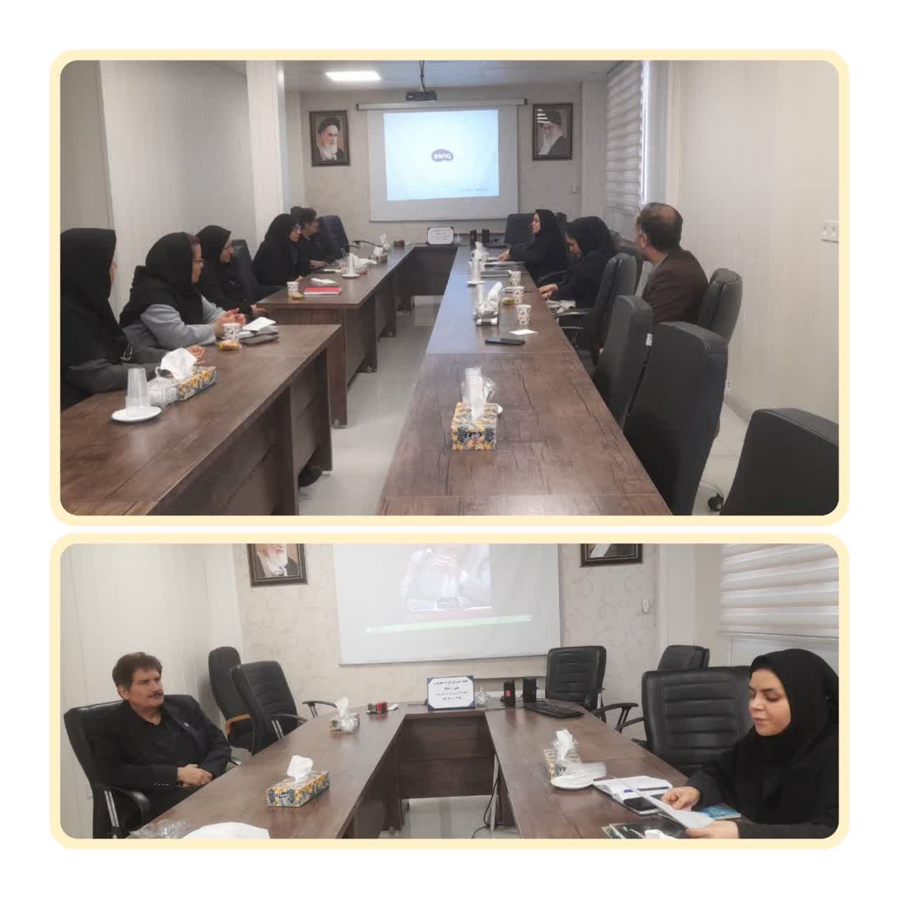 تشریح و گزارشی از مصوبات جلسه پیشین ارائه و روند اجرای آن‌ها در جلسه شورای امر به معروف